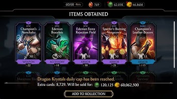 How to get Epic Equipment and Diamonds Easily in MK mobile! 