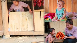 Single Mother - Making A Door After 100 Days Single Mother Tv Cooks Her First Meal Of Meat