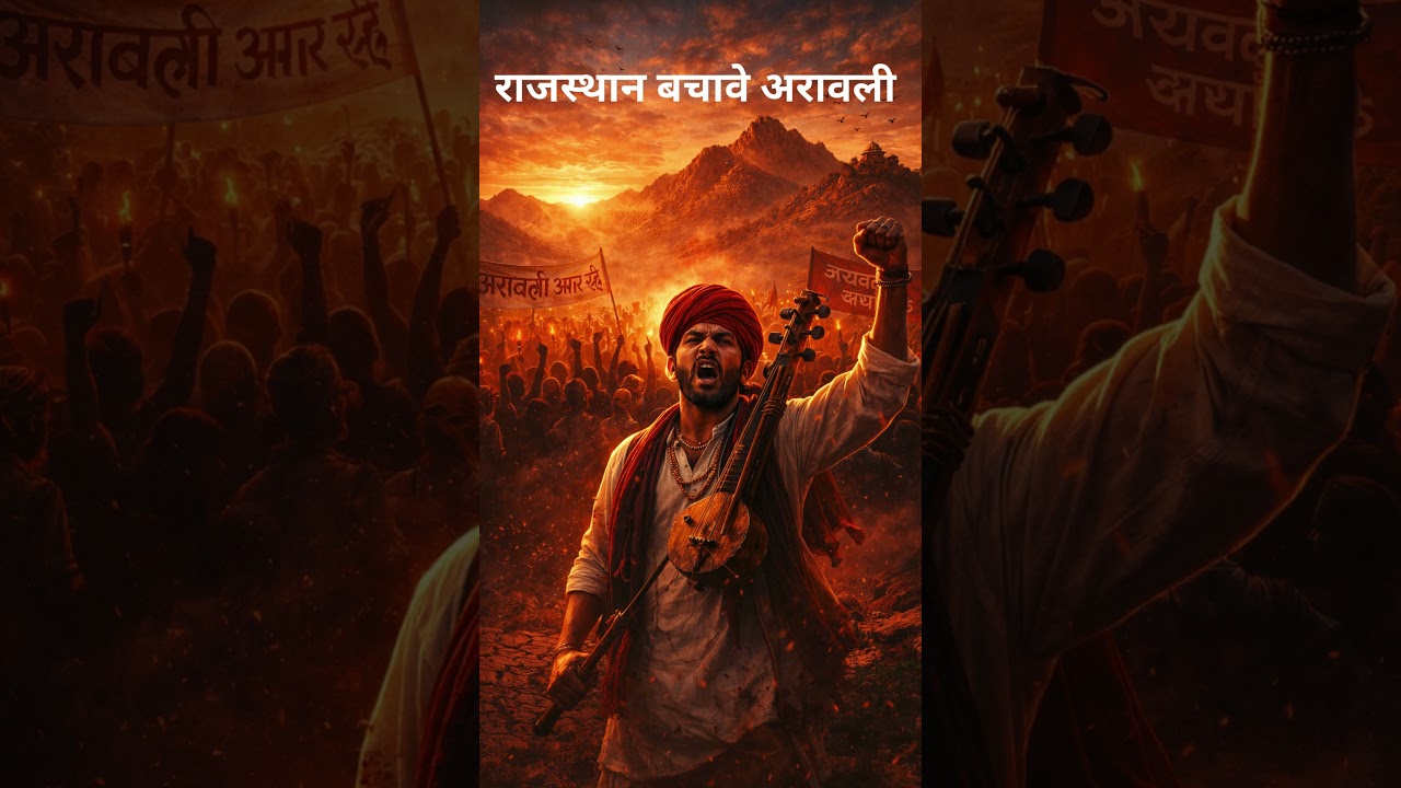 Aravalli Ri Aan | Epic Rajasthani Folk Rap Anthem | Save Aravalli
