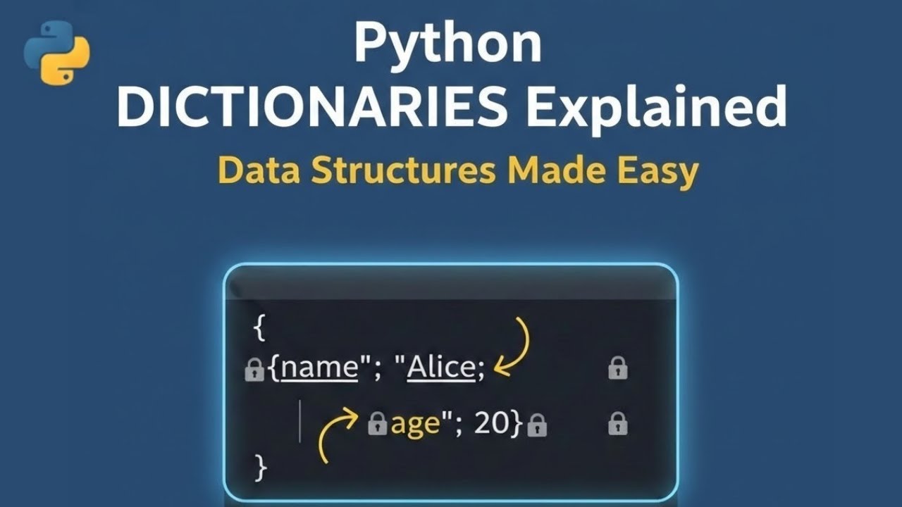 #12. Python Data Structures | Dictionaries Explained with Examples ...