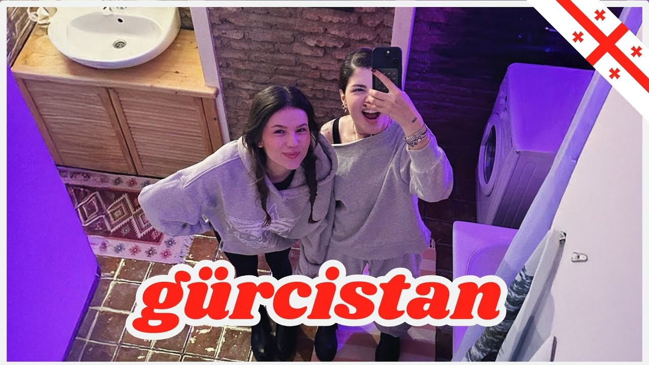 tiflis vlog | favori bacımla ilk yurtdışı!