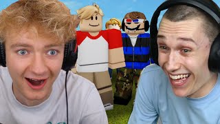 Tommy, Jack & Tubbo Play ROBLOX...