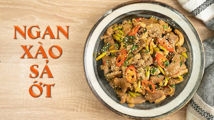 4. Các Mẹo Để Món Ngan Xào Sả Ớt Thơm Ngon Hơn