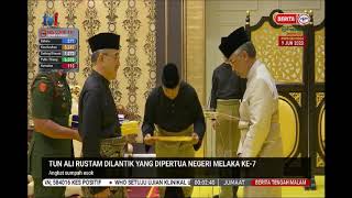 5 Jun 2020 Berita Tgh Mlm - Tun Ali Rustam Dilantik Yang Dipertua Negeri Melaka Ke - 7