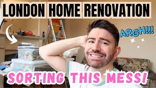 Renovating my Victorian London Home: Living Room, Dumpster Find and New Desk! MR CARRINGTON