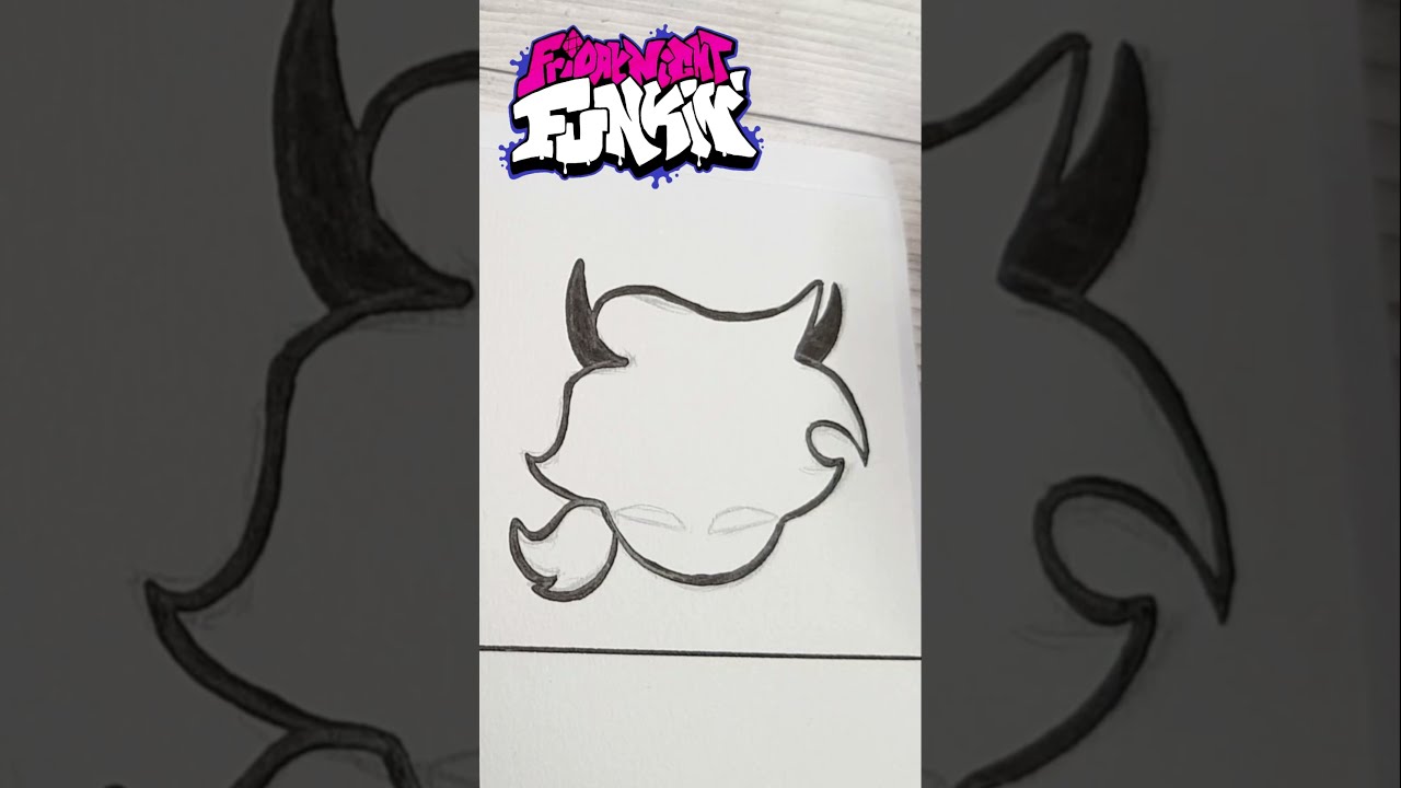 Drawing HEALTH ICONS FRIDAY NIGHT FUNKIN Selever Casanova Shorts