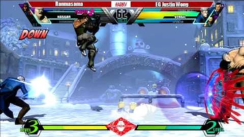 ARK V - Ultimate Marvel vs. Capcom 3 - Grand Finals - Ranmasama vs. EG Justin Wong