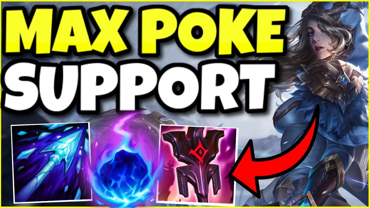 Double Comets The Maximum Poke Ashe Support Is Absolutely Unbeatable In Lane League Of Legends Youtube