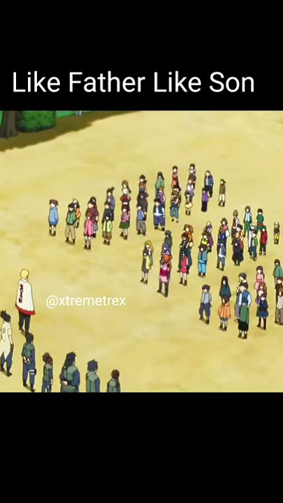 Like Father Like Son Boruto Funny Scene