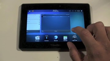 Blackberry Playbook for Beginners​​​ | H2TechVideos​​​
