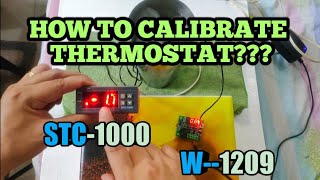 How To Calibrate Thermostat (STC-1000 and W1209)