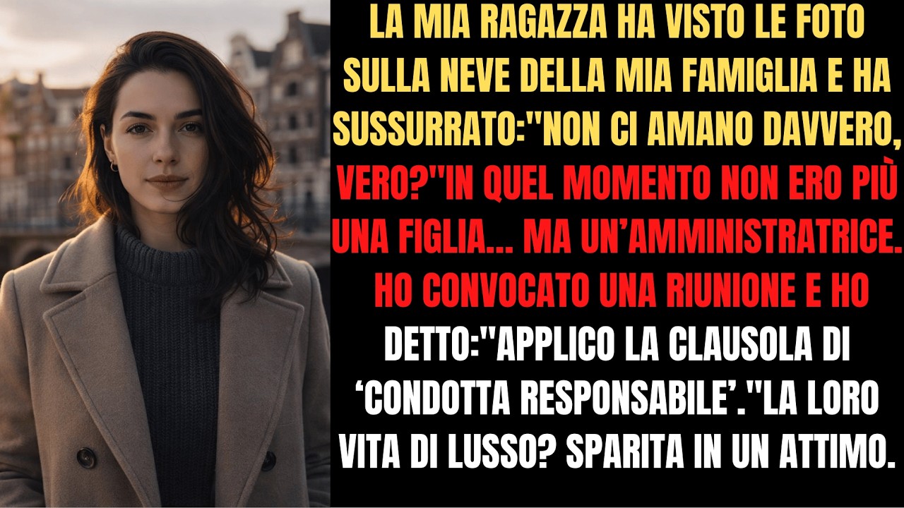 Hanno finto di essere poveri per sciare con i MIEI soldi. La mia vendetta? Brutale. 💸🚫