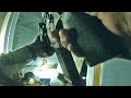 Suspect Gets Shot While Crouched Behind a Bed Pointing His Gun at Deputies