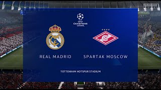 FIFA 21 Реал Мадрид-Спартак Москва Финал Лиги Чемпионов PS4