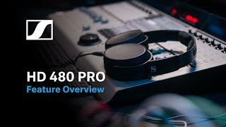 Feature Overview: HD 480 PRO Professional Recording and Monitoring Headphones | Sennheiser