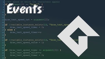 GameMaker Studio 2: Events