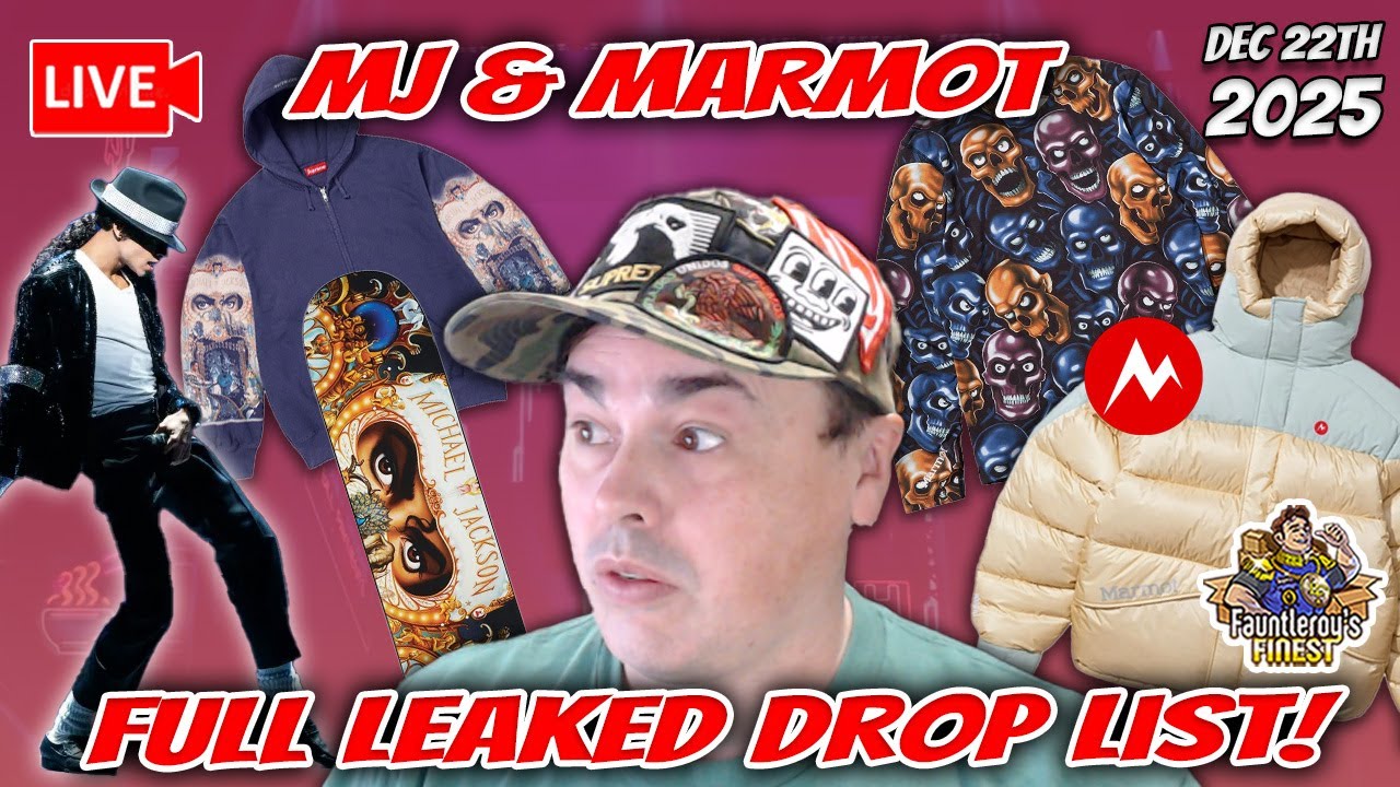 NEW WEEK, NEW LEAKS: Supreme x Marmot + Michael Jackson?! 😭🔥