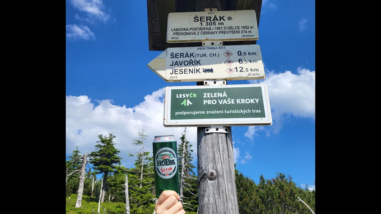 Jeseníky 2023-07-07 přechod z Ramzové na Červenohorské Sedlo