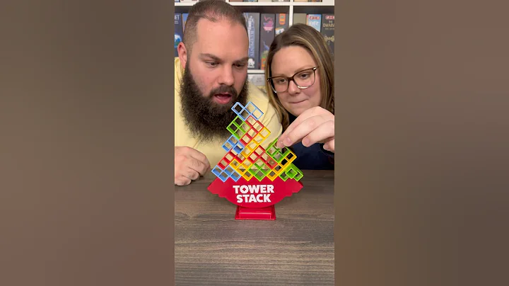 Winner Picks Movie Night! Come Play Tower Stack With Us! #boardgames #couple #fun #datenight