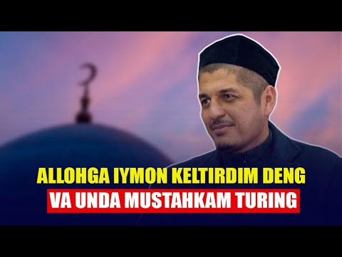 Rustamjon domla bilan suhbat: diniy ta'lim, masjid, yetimlar haqi