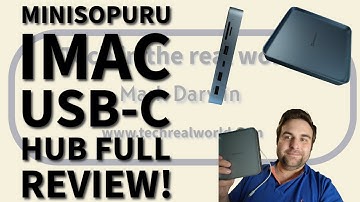 Minisopuru USB-C Dock iMac Review and Unbox