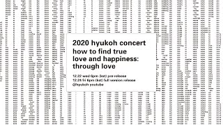 [LIVE] teaser @2020 hyukoh concert by HYUKOH 8,586 views 2 years ago 1 minute, 1 second