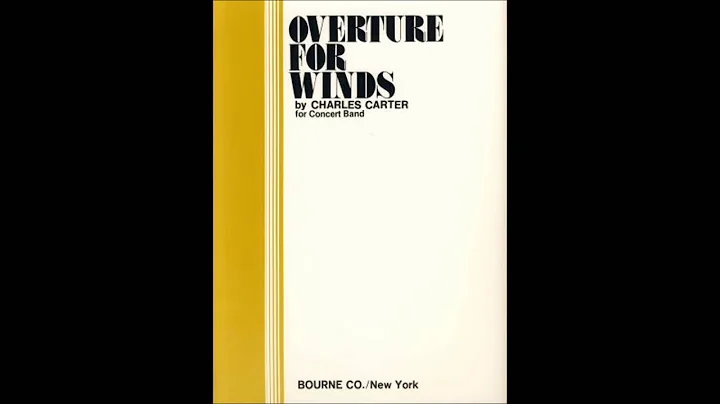 Overture for Winds - Charles Carter