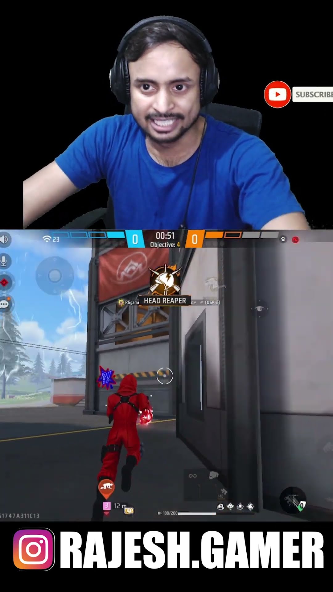 1VS4 With Double USP ? Impossible gameplay ? Teammates OP Reaction ? Impossible Clutch ? #shorts