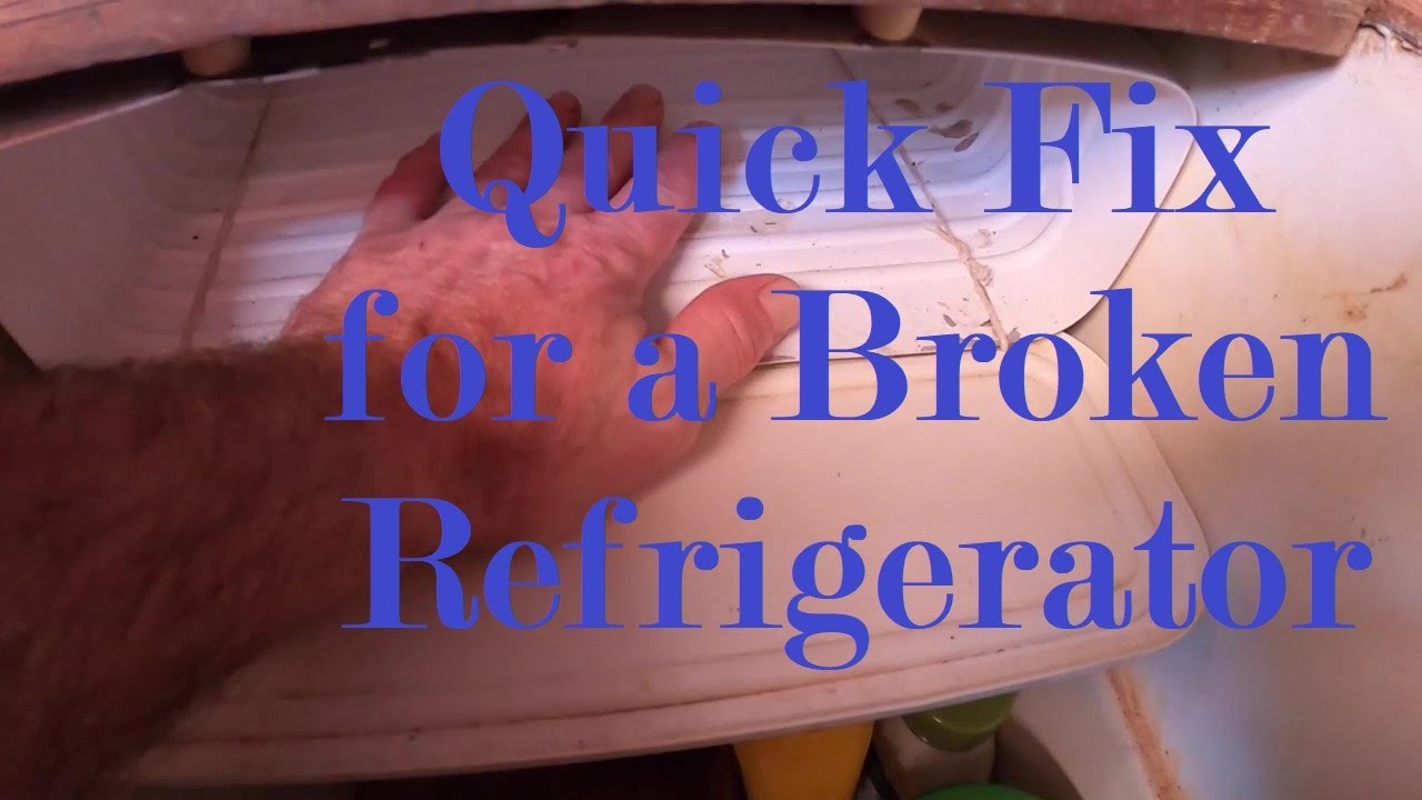 Quick Fix for a Boat Refrigerator