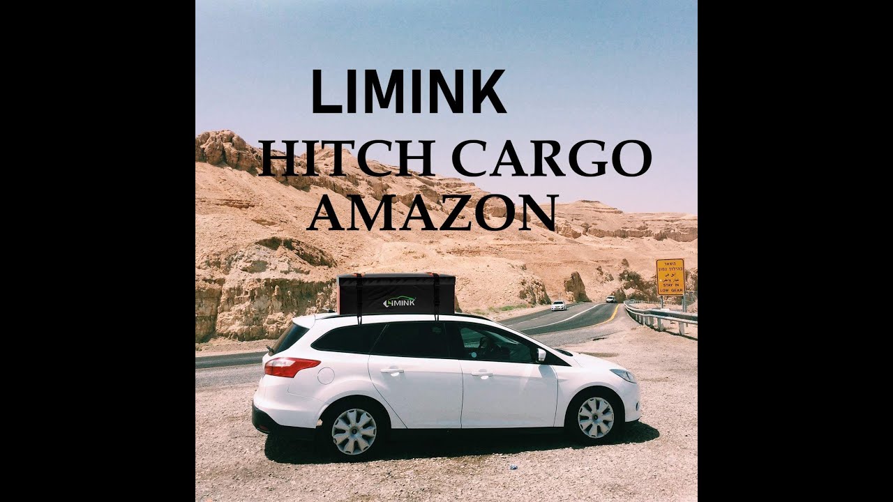 LIMINK Hitch Cargo Carrier Bag Vehicle Cargo Carriers Hitch Bag Double Waterproof Coated 100% Rainproof for All Cars Roof & Rear 48 23 23 