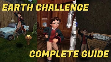 Big NEW Harry Potter 2 Custom Map! EARTH CHALLENGE (FE) - 100% Glitchless WALKTHROUGH