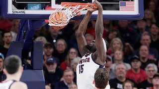 Graham Ike scores 30 points, No. 6 Gonzaga knocks off Saint Mary's 73-65