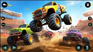 Monster Truck Racing Offroad 3D - Monster Truck Racing Simulator - Android Gameplay screenshot 5