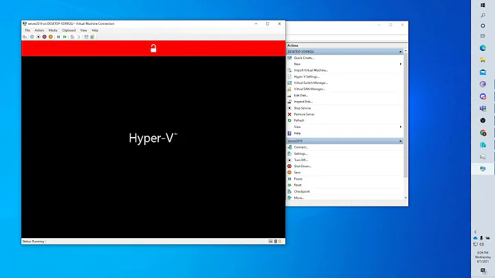 Mounting a iso to Hyper V