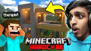 I Built a new MODERN House in MINECRAFT HARDCORE 😍🔥!! screenshot 4