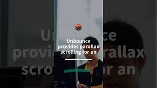 Unbounce Landing Page Builder's Parallax Scrolling