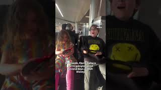 Tad surprises his kids with a trip to Disney