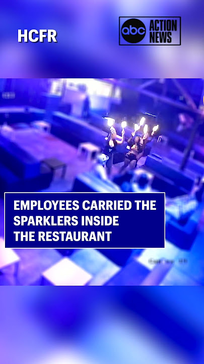 Sparkler sparks fire to tiki hut at Tampa, FL restaurant #abcactionnews #florida #news