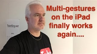 Multi-gestures on the iPad finally works again after the iOS 8.1.3 update screenshot 4