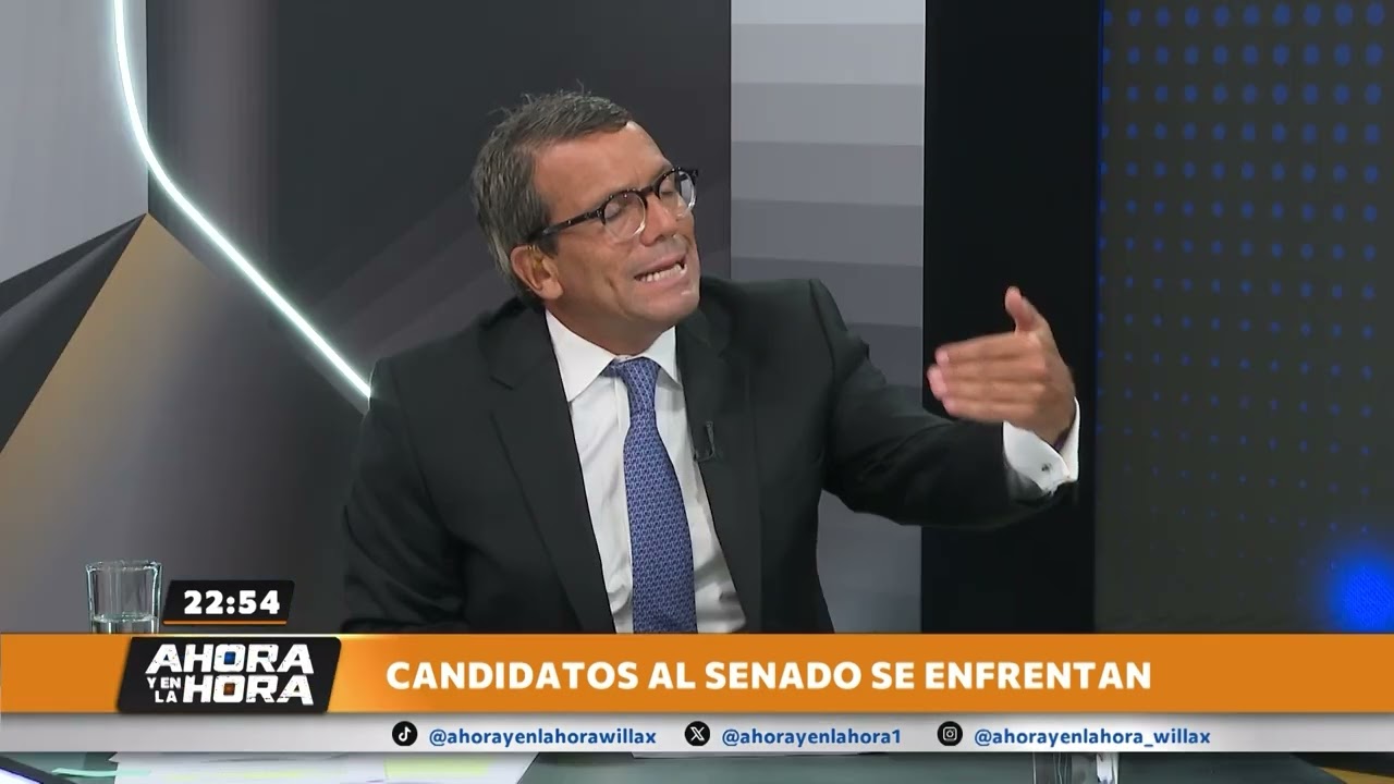 Ahora y en la Hora - MAR 05 - 2/2 - CANDIDATOS AL SENADO SE ENFRENTAN | Willax
