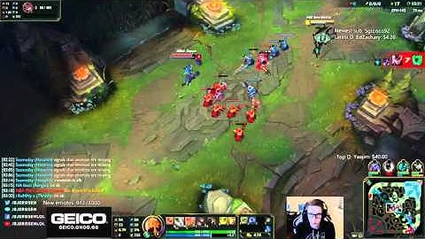 Bjergsen - Azir Auto Attack Bug - League of Legends