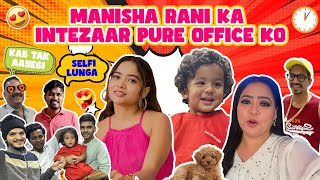 Manisha Rani Ka Intezaar Pure Office Ko🤗⏳🥰| Bharti Singh | Haarsh Limbachiyaa | Golla