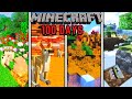 I survived 100 days in the ultimate survival game  deadly seasons in minecraft hardcore