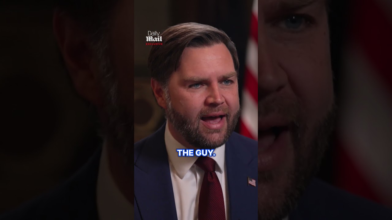 JD Vance's VERY telling response when asked about Nick Fuentes