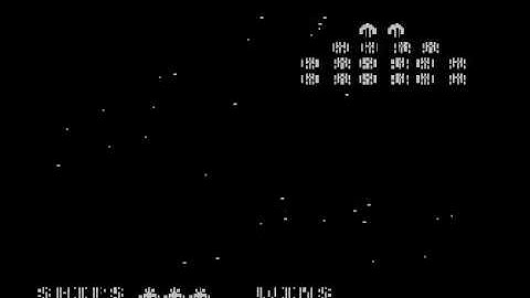 Apple Galaxian for Atari 8bit
