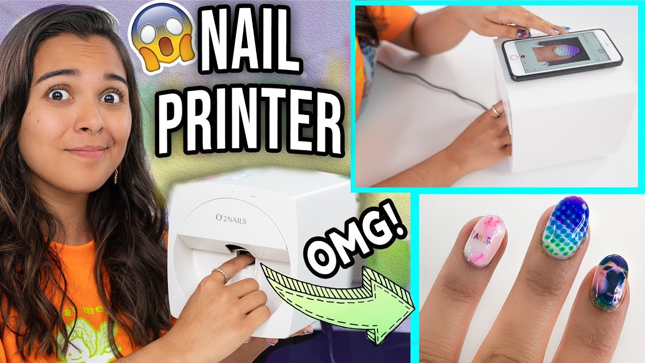 Professional Portable DIY Automatic Finger Nail Art Printer