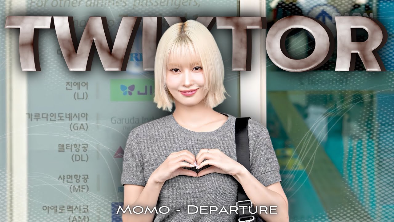 TWIXTOR CLIPS 4K MOMO DEPARTURE FOR MILAN 240916 TWICE