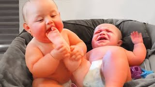 Funny babies fails | Funny Kids 2024 | Cute babies | WahNum Funny Channel