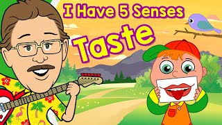 I Have 5 Senses | Taste | Jack Hartmann Sense of Taste