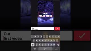 Making our first short video tutorial using videoleap. Suggestions? #shorts #video #editing #you screenshot 4